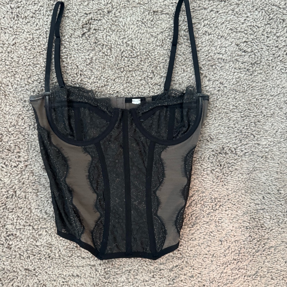 Black Corset Top
